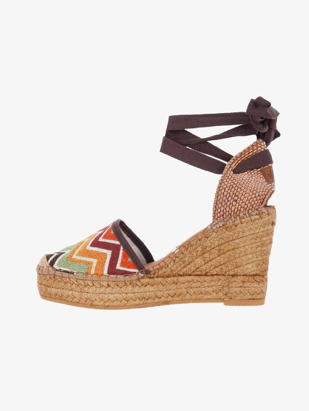 VIDORRETA Espadrillas Con Zeppa 06700 In Tessuto Donna Missoni3