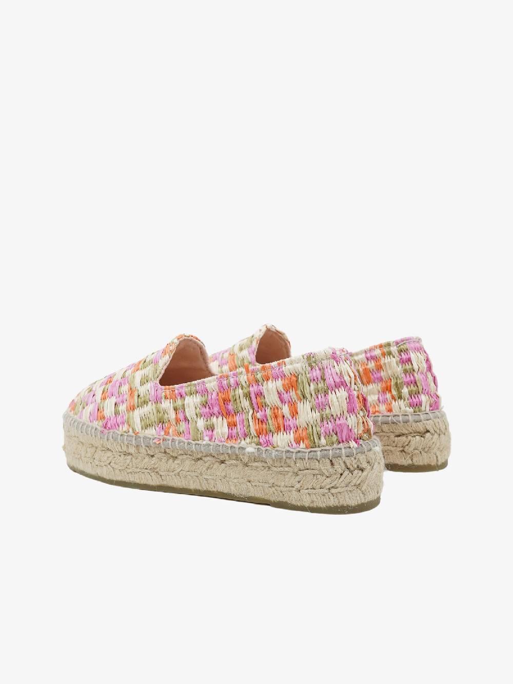 MANEBI Espadrillas Donna Raffia Pattern Yucatán G 7.0 D0