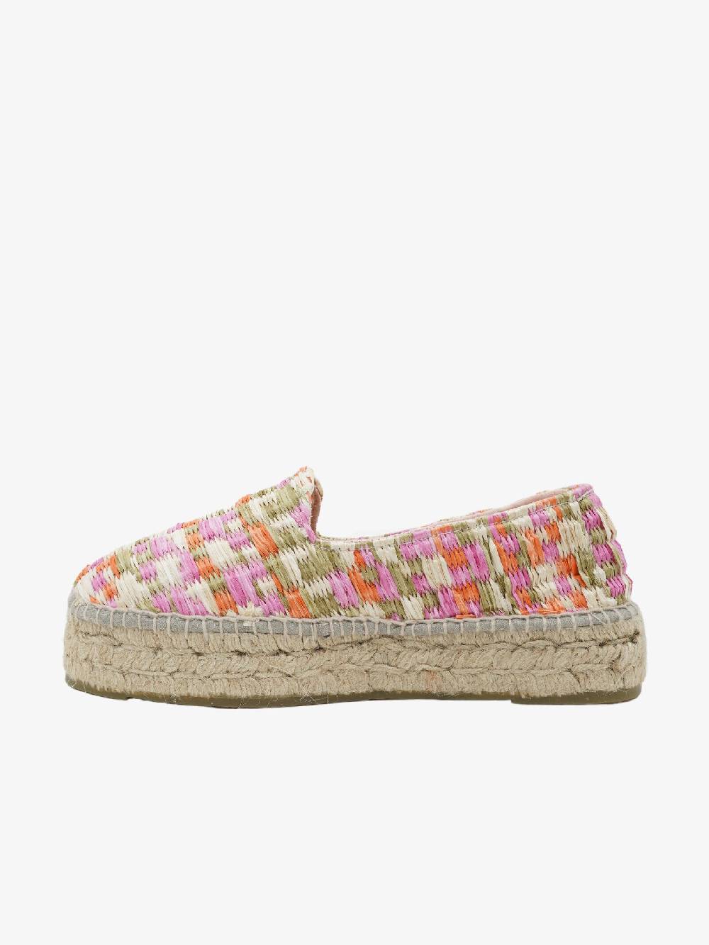 MANEBI Espadrillas Donna Raffia Pattern Yucatán G 7.0 D0