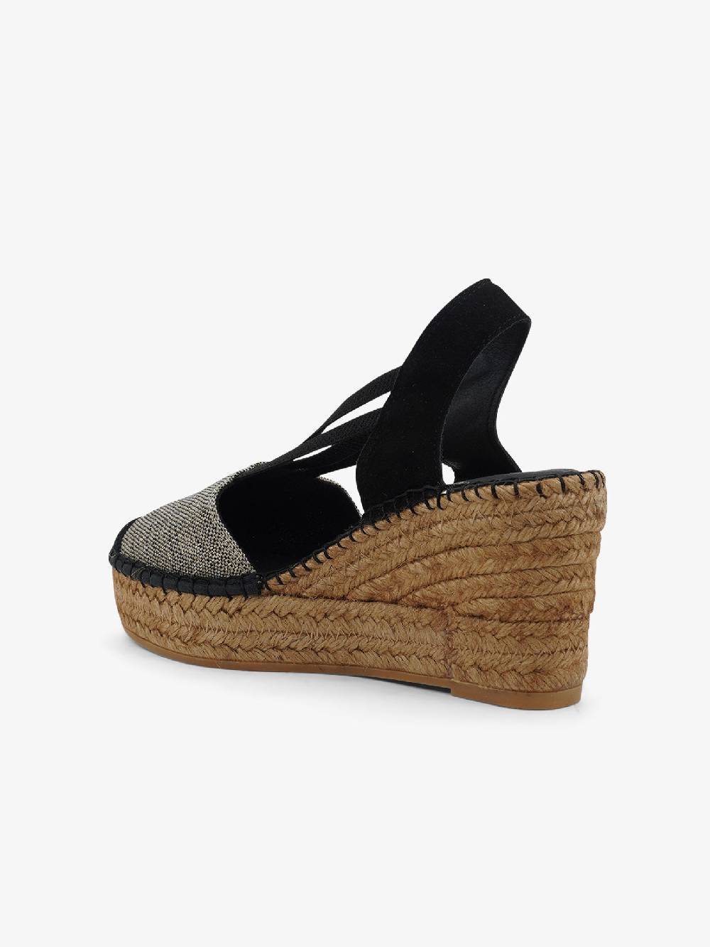 VIDORRETA Espadrillas JAMILA 05500JMT5T Donna Tessuto Nero