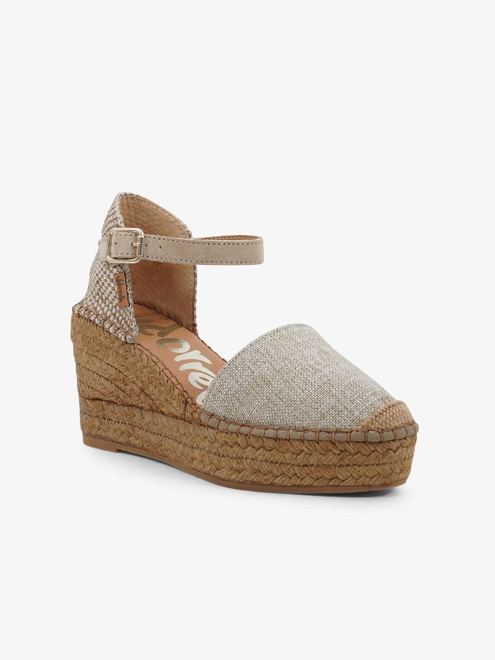 VIDORRETA Espadrillas JAMILA 06900JMT5T Donna Tessuto Bianco