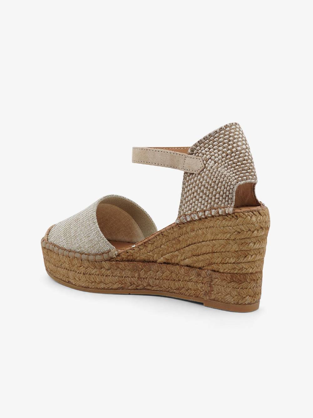 VIDORRETA Espadrillas JAMILA 06900JMT5T Donna Tessuto Bianco