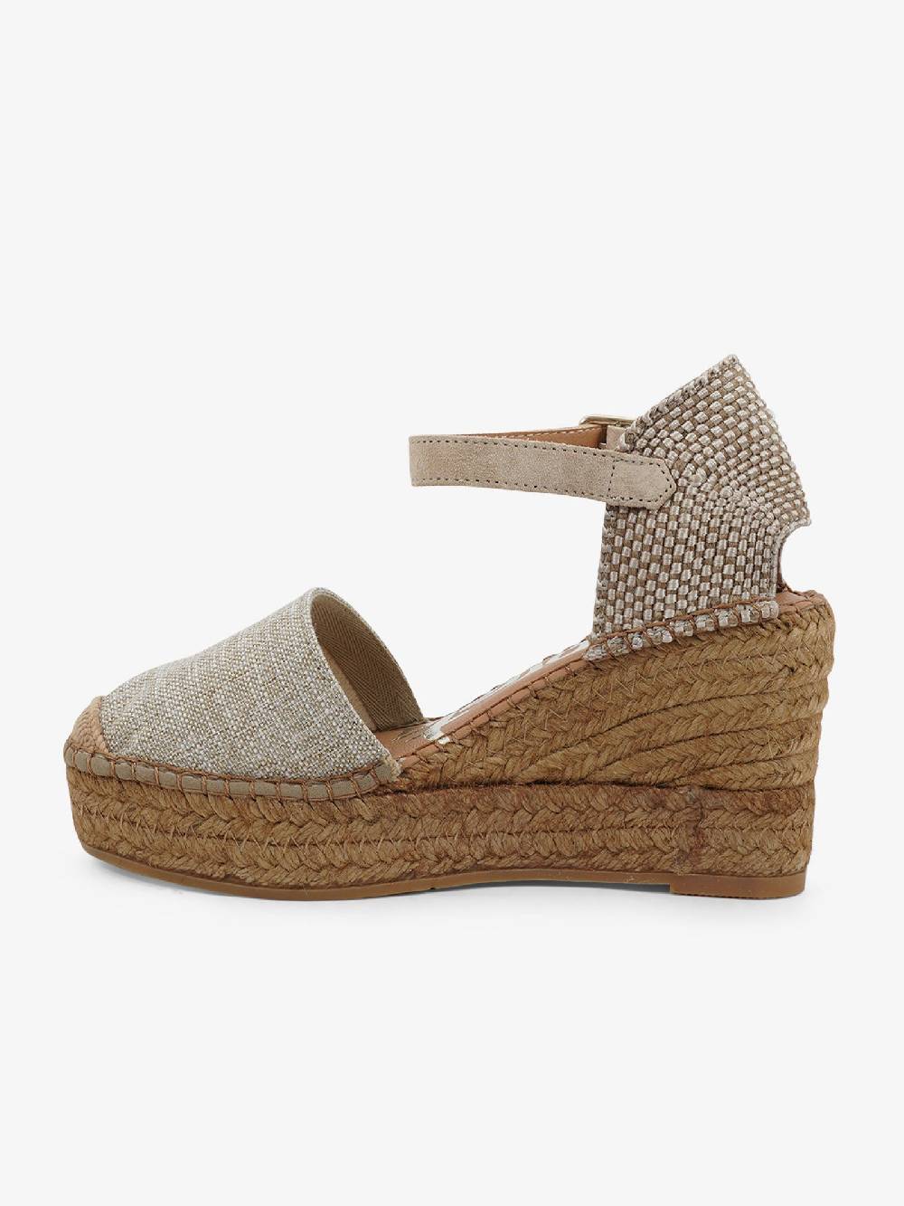 VIDORRETA Espadrillas JAMILA 06900JMT5T Donna Tessuto Bianco