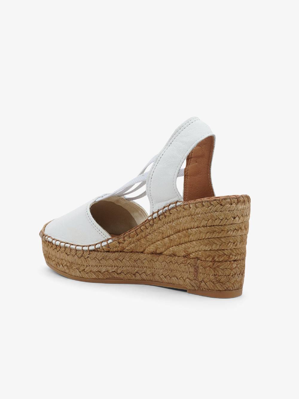 VIDORRETA Espadrillas NAPA 05500NAT5T Donna Pelle Bianco