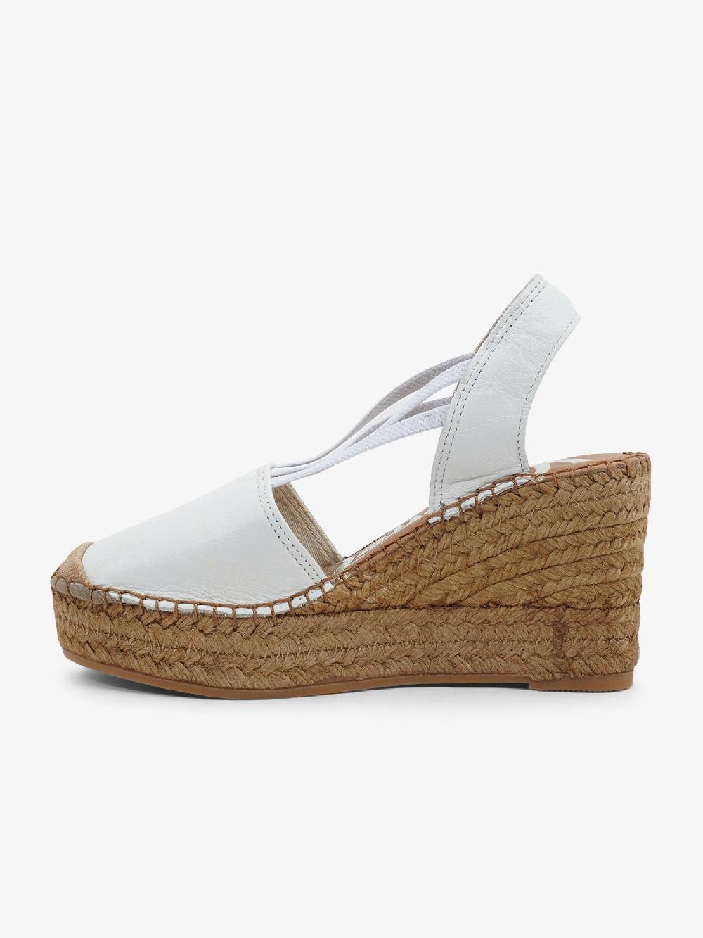 VIDORRETA Espadrillas NAPA 05500NAT5T Donna Pelle Bianco