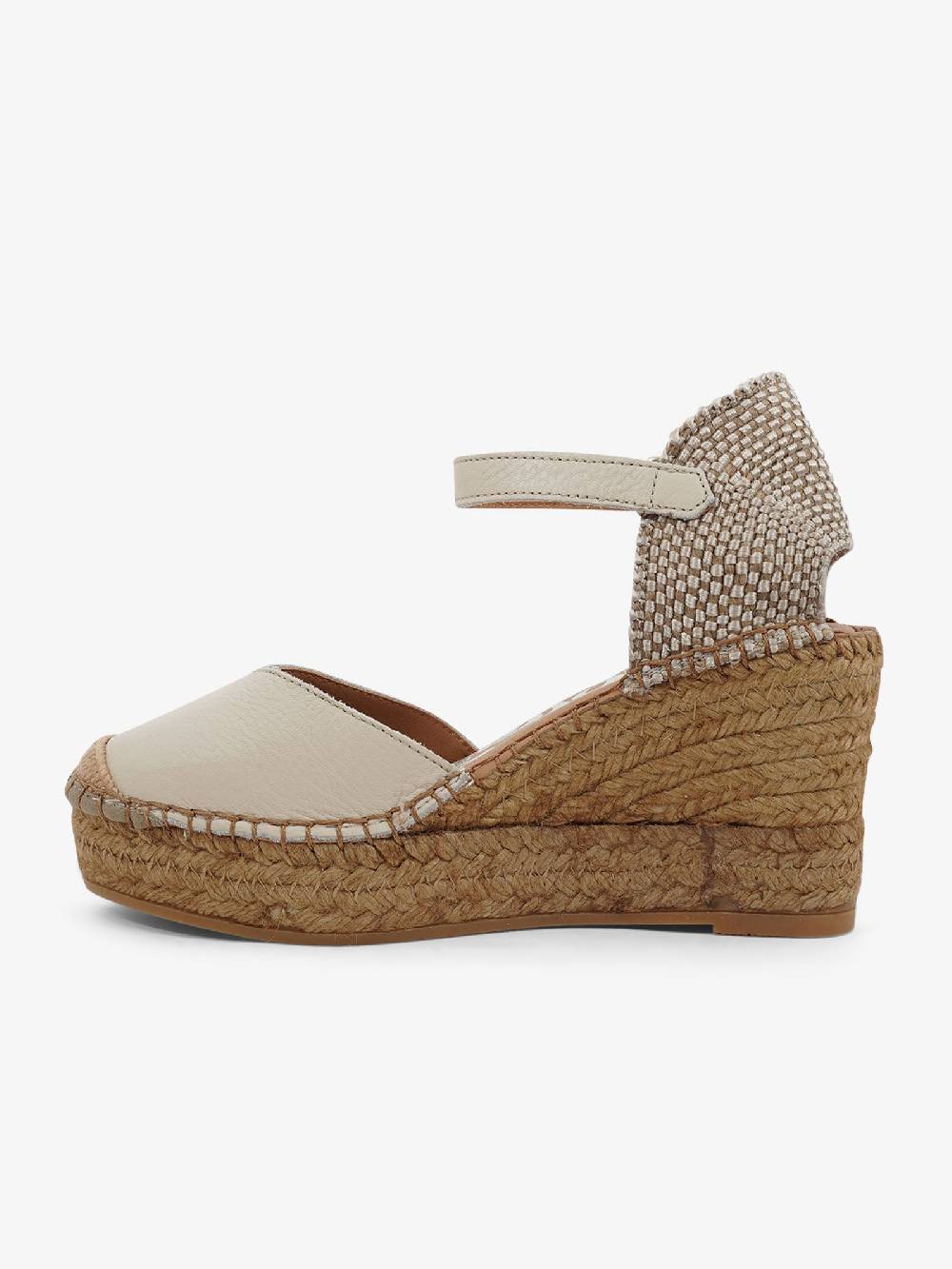 VIDORRETA Espadrillas NAPA 18100NAT5T Donna Pelle Beige