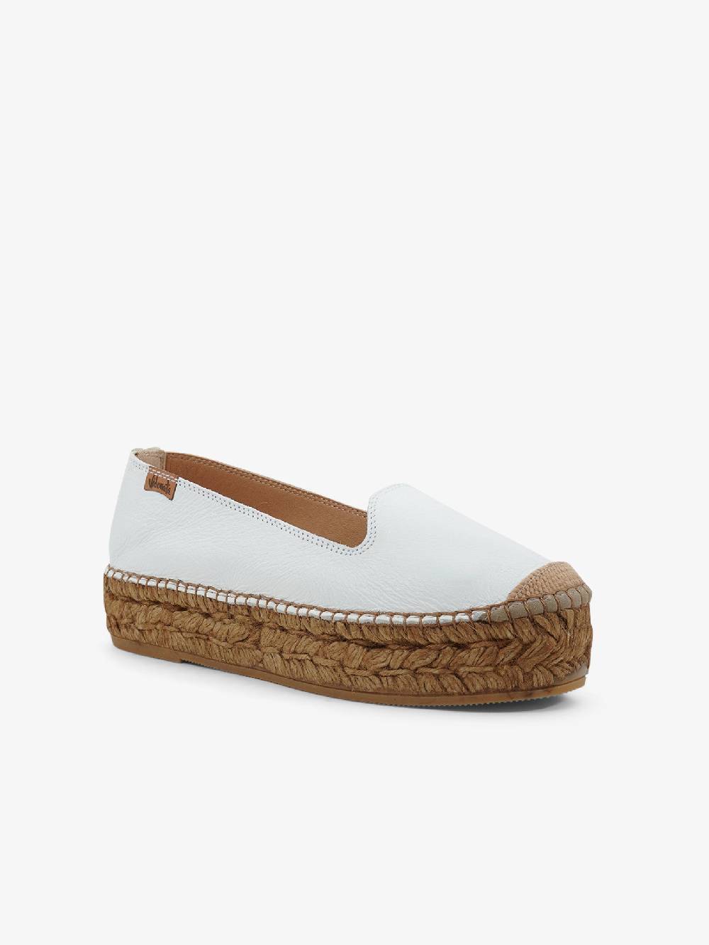 VIDORRETA Espadrillas NAPA 74500NAMDT Donna Pelle Bianco