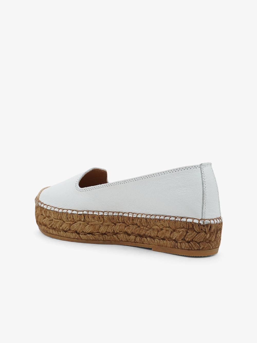 VIDORRETA Espadrillas NAPA 74500NAMDT Donna Pelle Bianco