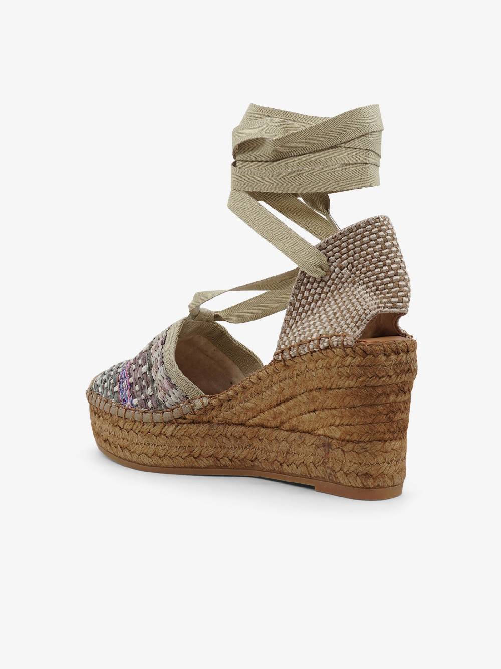 VIDORRETA Espadrillas Rafia 05600RCT5T Donna Rafia Grigio