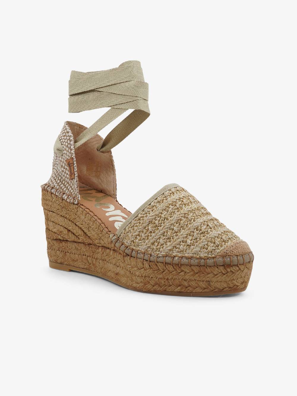 VIDORRETA Espadrillas Rafia 06700RMT5T Donna Rafia Beige