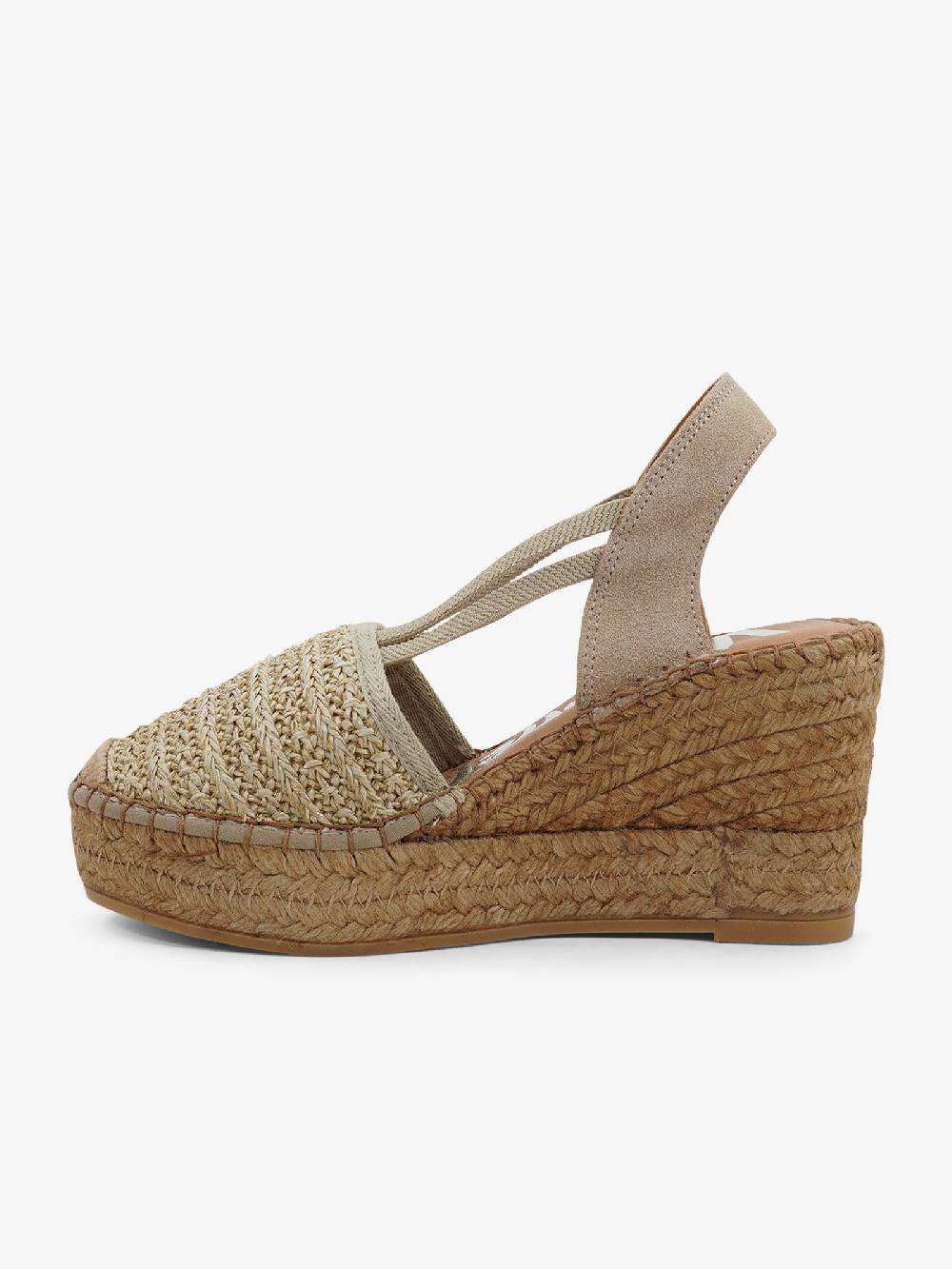 VIDORRETA Espadrillas Rafia 18400RMT5T Donna Rafia Beige