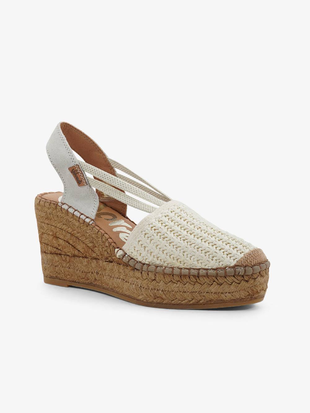 VIDORRETA Espadrillas Rafia 18400RNT5T Donna Rafia Panna