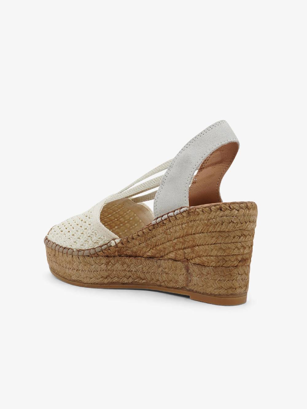 VIDORRETA Espadrillas Rafia 18400RNT5T Donna Rafia Panna