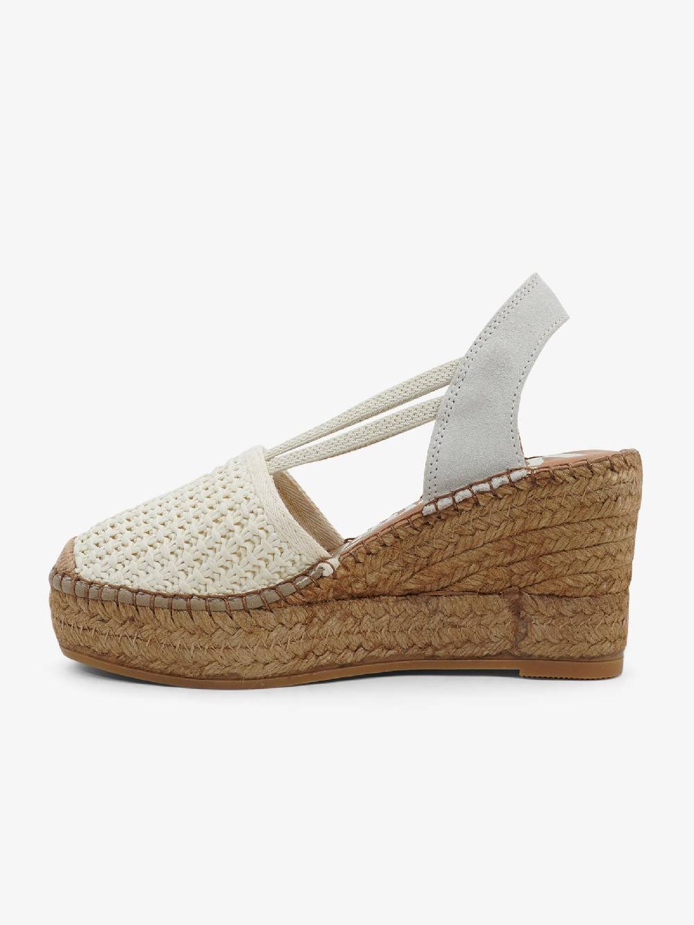 VIDORRETA Espadrillas Rafia 18400RNT5T Donna Rafia Panna