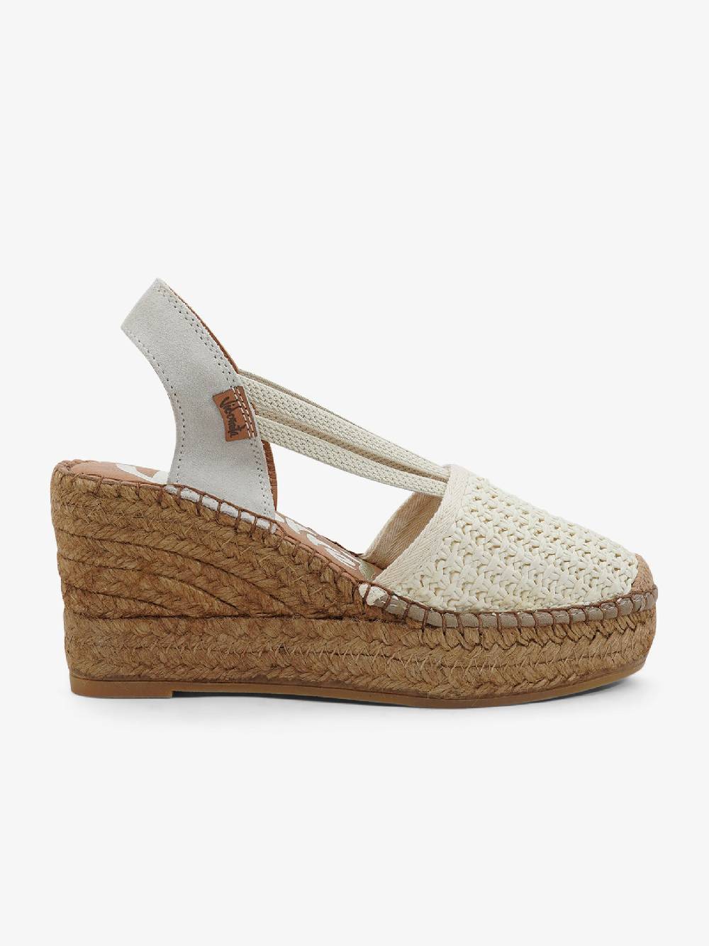 VIDORRETA Espadrillas rafia 18400RNT5T donna rafia panna