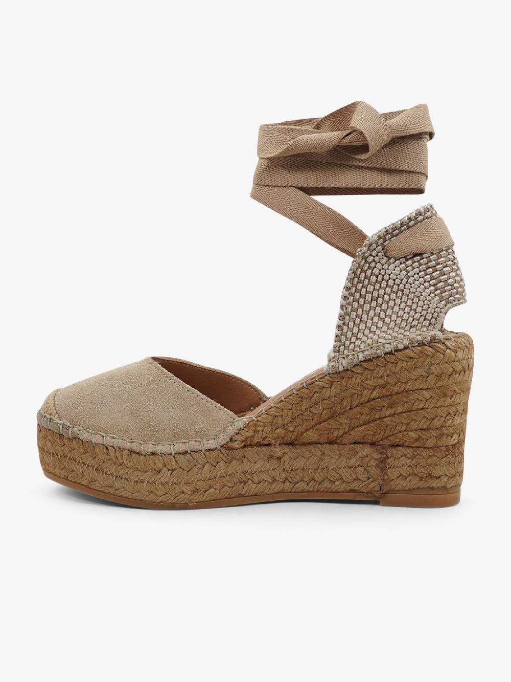 VIDORRETA Espadrillas SERRAJE 14200SRT5T Donna Pelle Beige