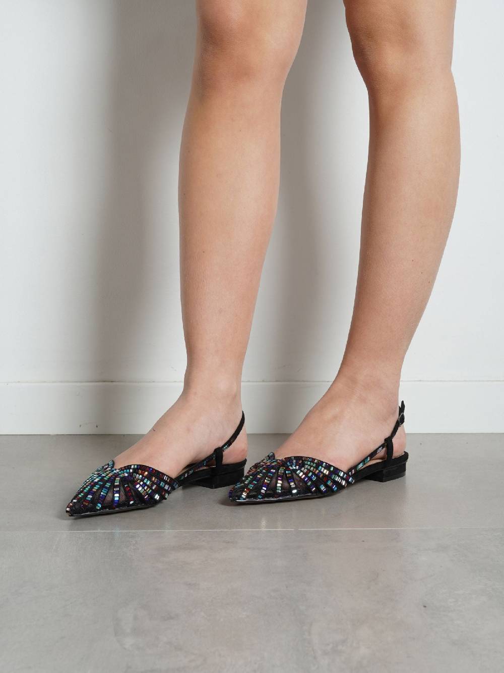 EXE' Ballerine KENDAL-244 Donna Nero