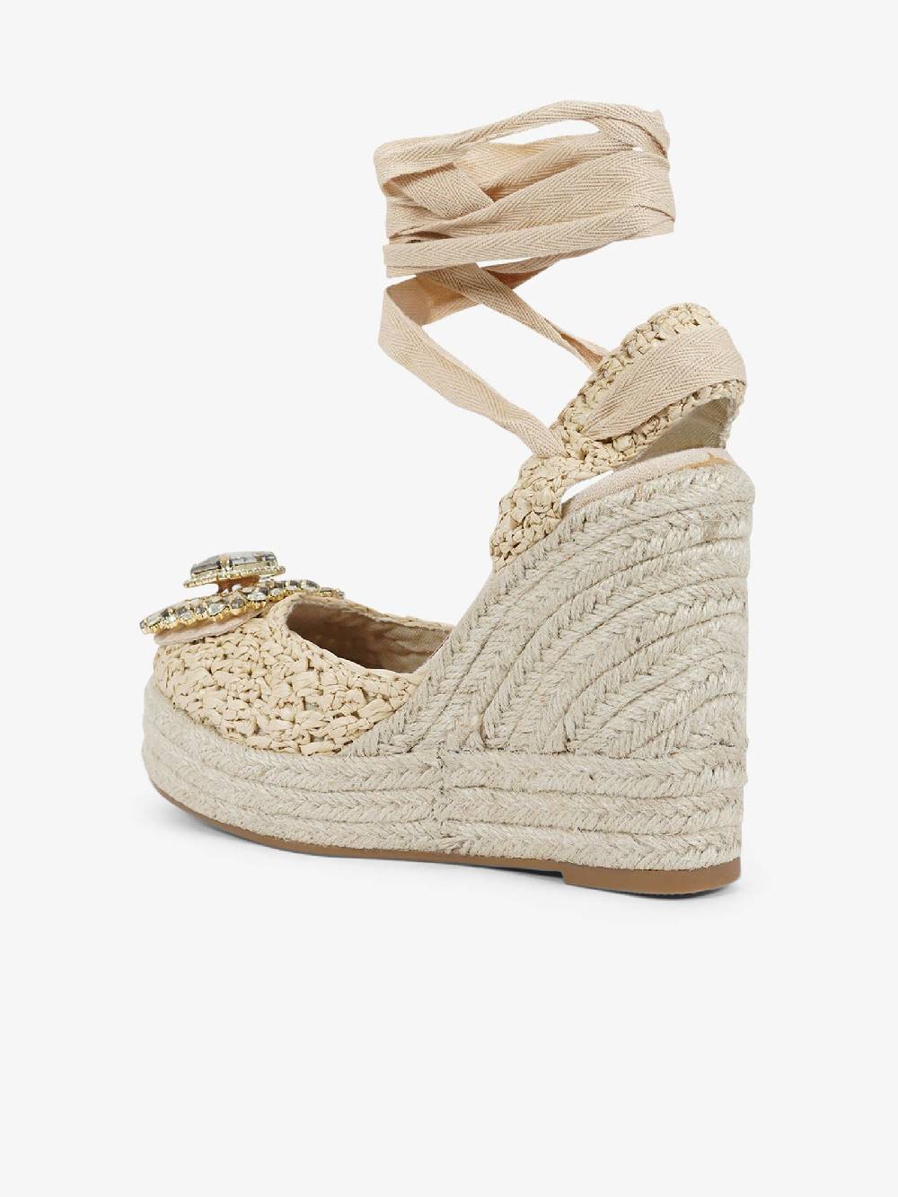 EXE' Espadrillas 23105-23 Donna Rafia Beige