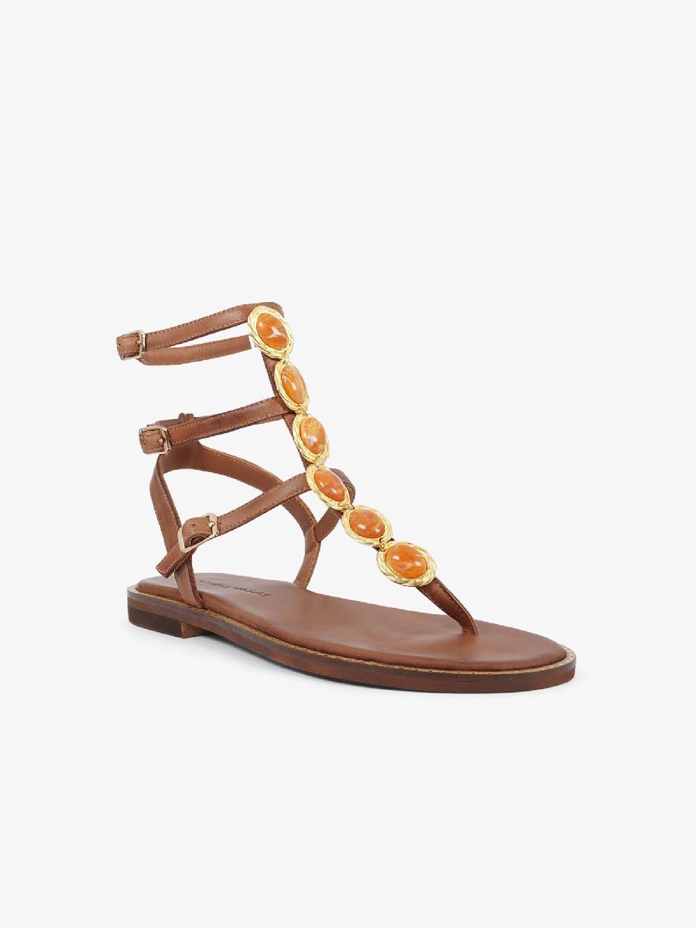 EXE' Sandali Bassi 505 CHIOS 6-1 Donna Pelle Beige