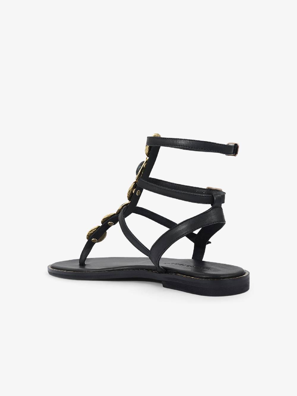 EXE' Sandali Bassi 505 CHIOS 6-1 Donna Pelle Nero