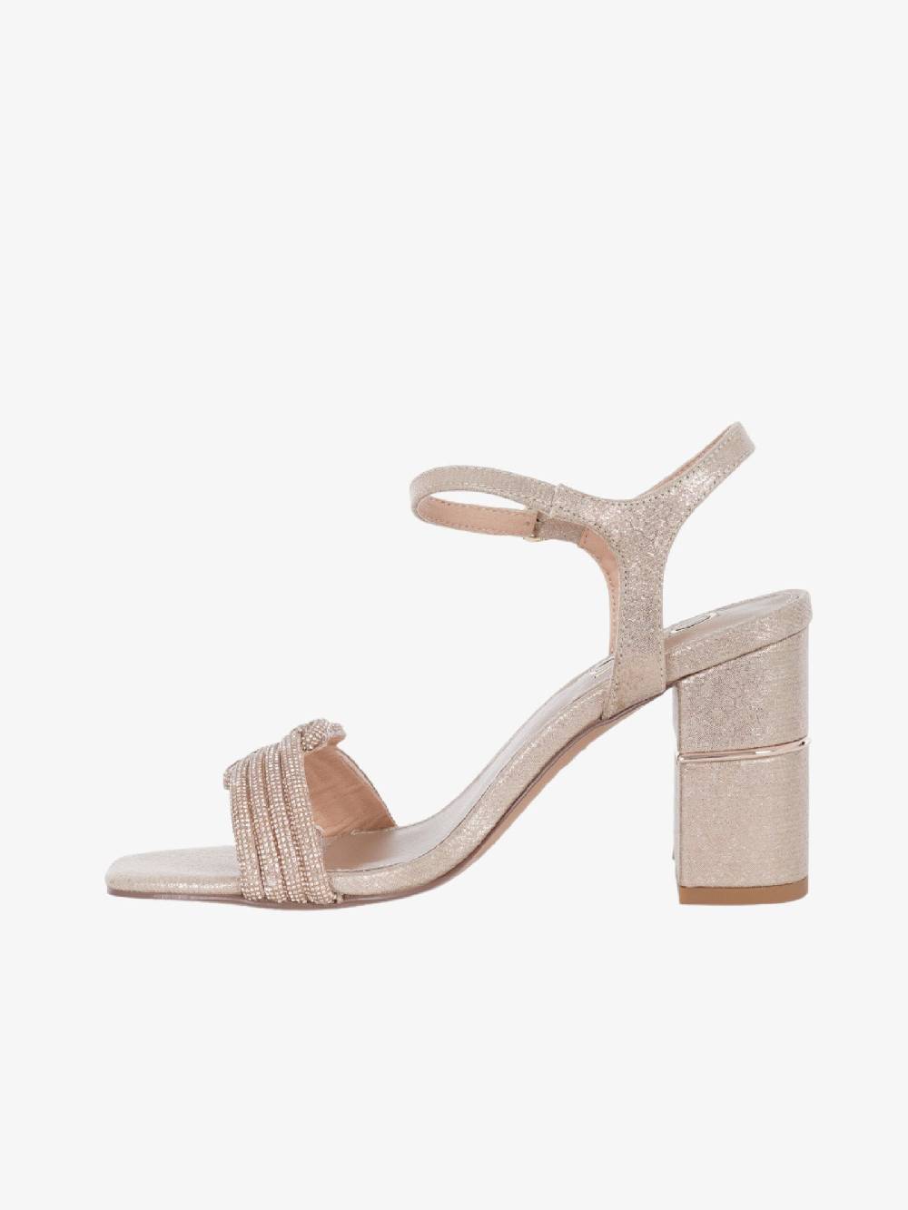 EXE' Sandali Con Tacco HELEN-644 Donna Rosa/oro