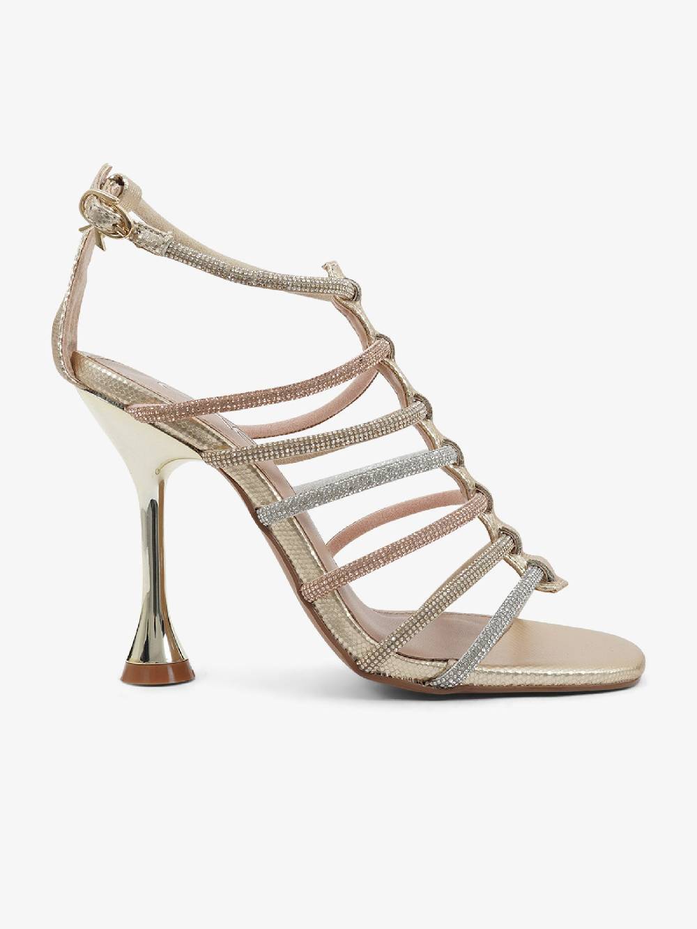 EXE' Sandali Con Tacco JADE-705 Donna Oro