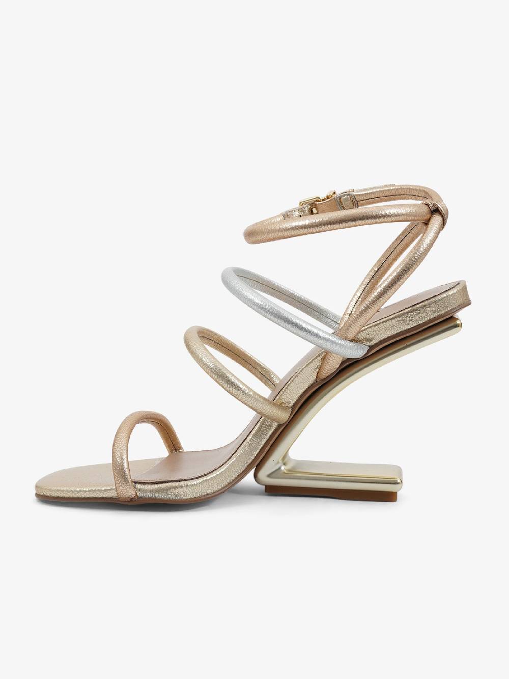 EXE' Sandali Con Tacco MAGGIE-840 Donna Oro