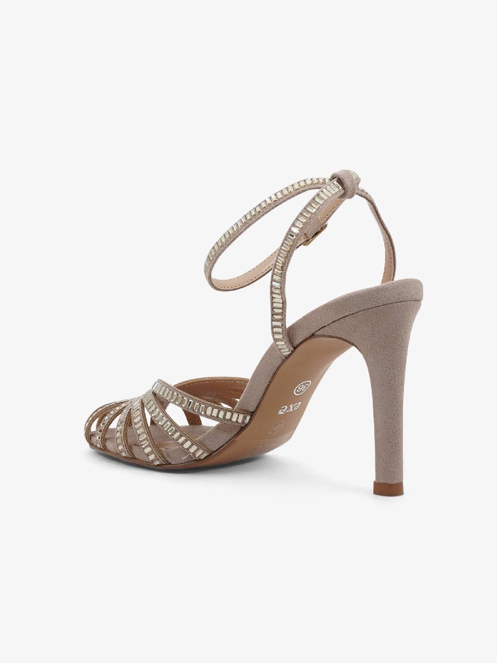 EXE' Sandali Con Tacco REBECA-326 Donna Beige