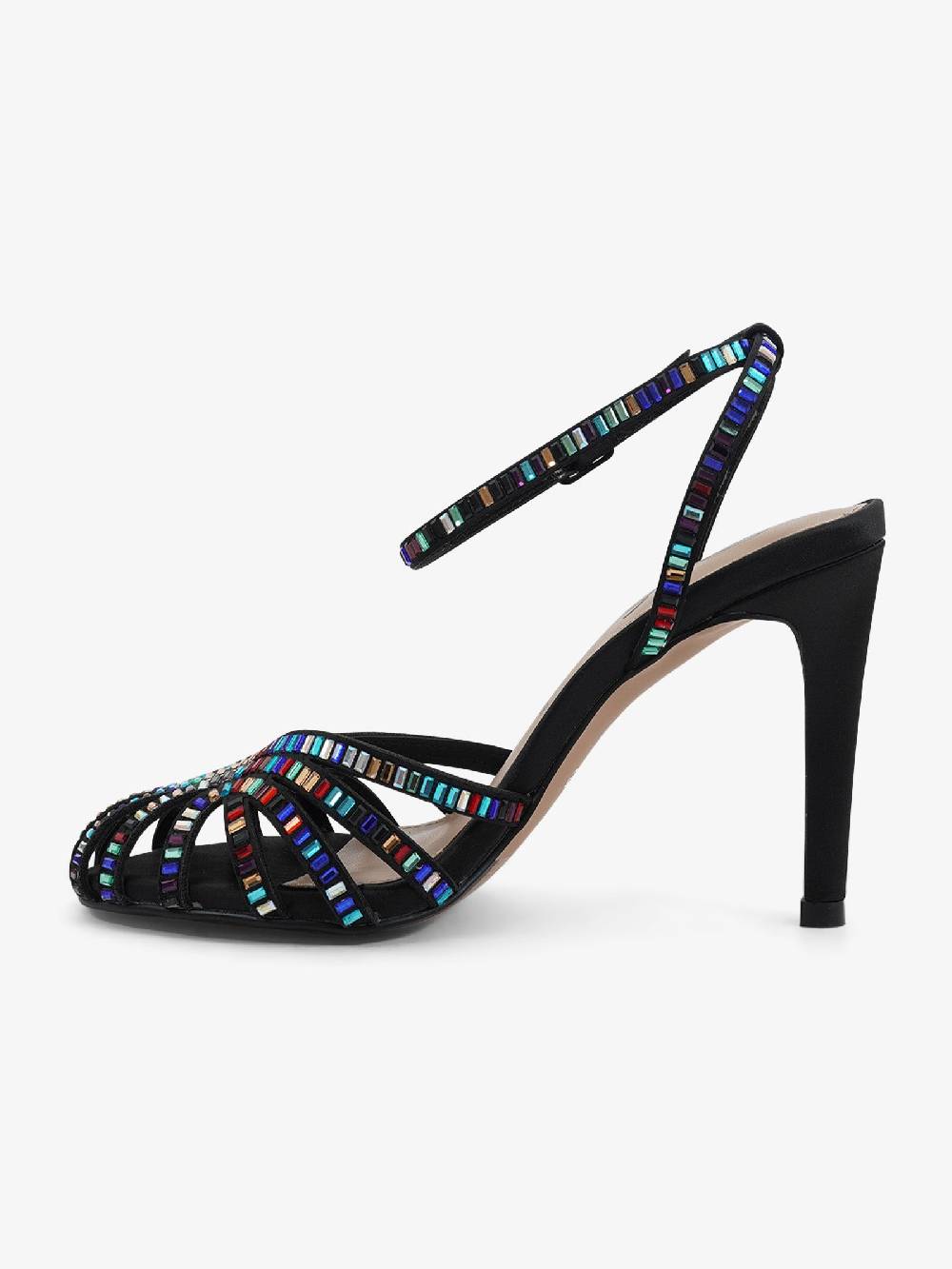 EXE' Sandali Con Tacco REBECA-326 Donna Nero