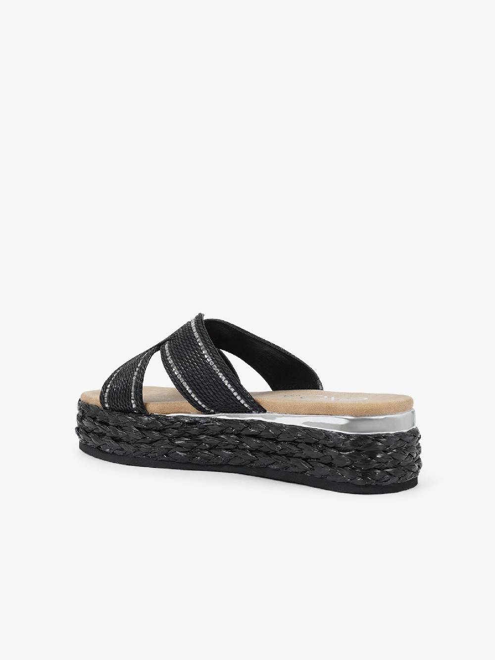 EXE' Sandali Con Zeppa 24085L-2-F Donna Nero