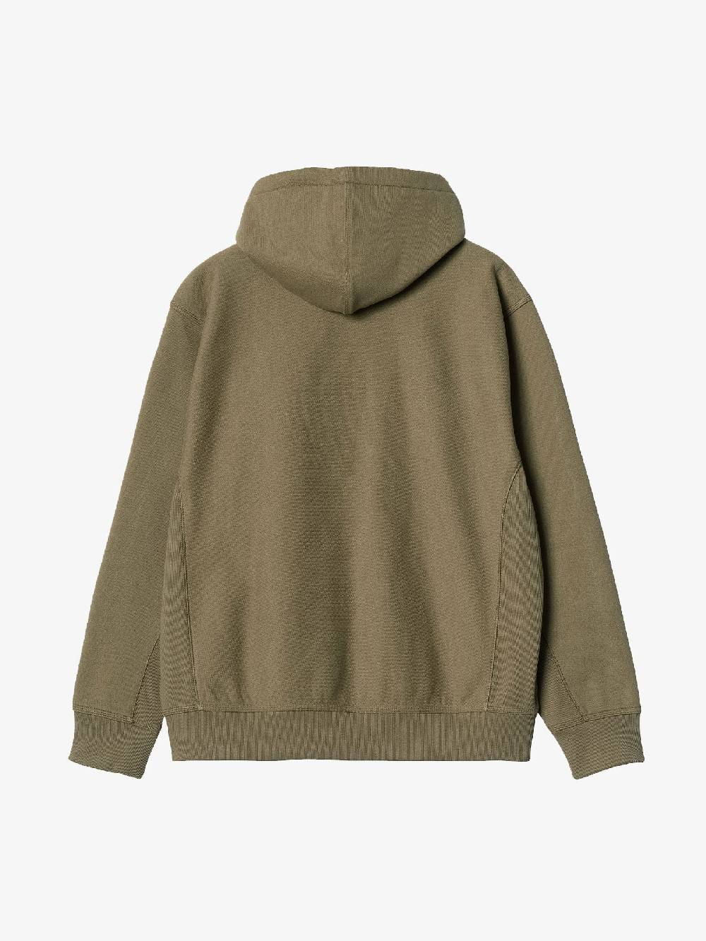 CARHARTT WIP Felpa Con Cappuccio American Script Sweat Uomo Marrone