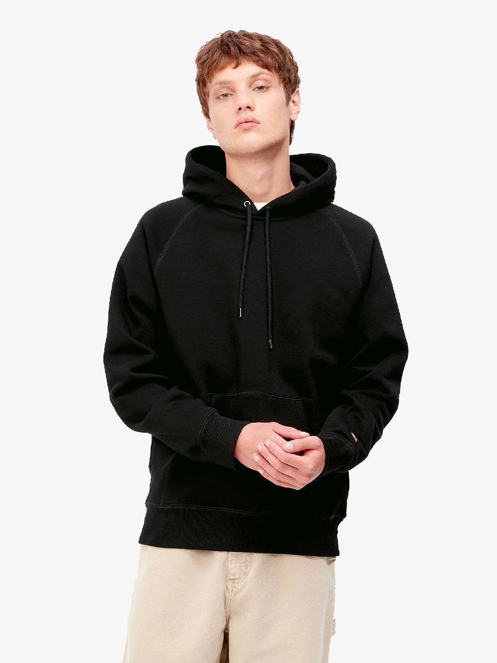 CARHARTT WIP Felpa Con Cappuccio I026384_00F_XX Uomo Nera