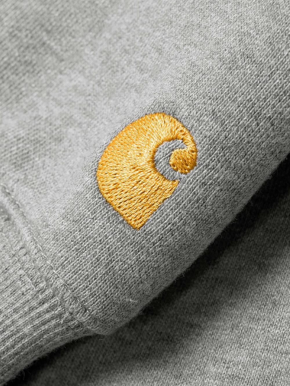 CARHARTT WIP Felpa Con Cappuccio I026384_00M_XX Uomo Grigia