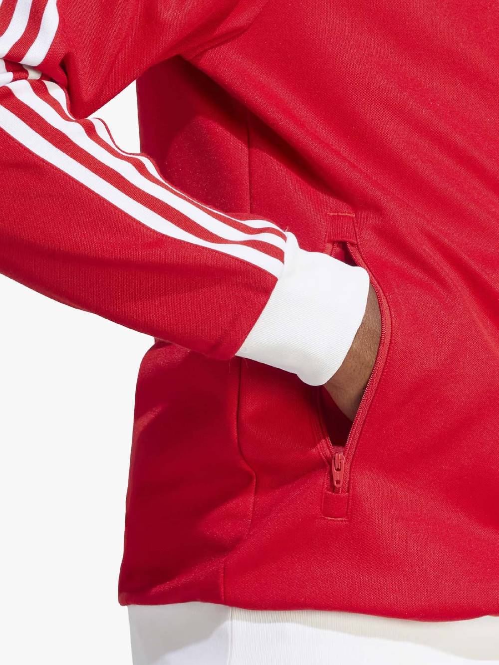 ADIDAS Felpa Girocollo Adicolor Classic Beckenbauer Uomo Rosso