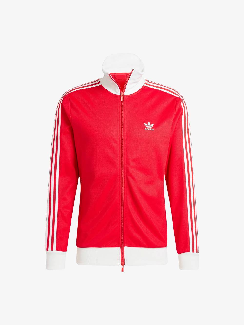 ADIDAS Felpa girocollo Adicolor Classic Beckenbauer uomo rosso