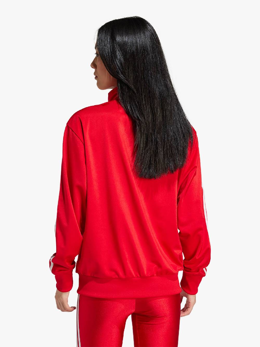 ADIDAS Felpa Girocollo Adicolor Classics Firebird IP0602 Donna Rosso