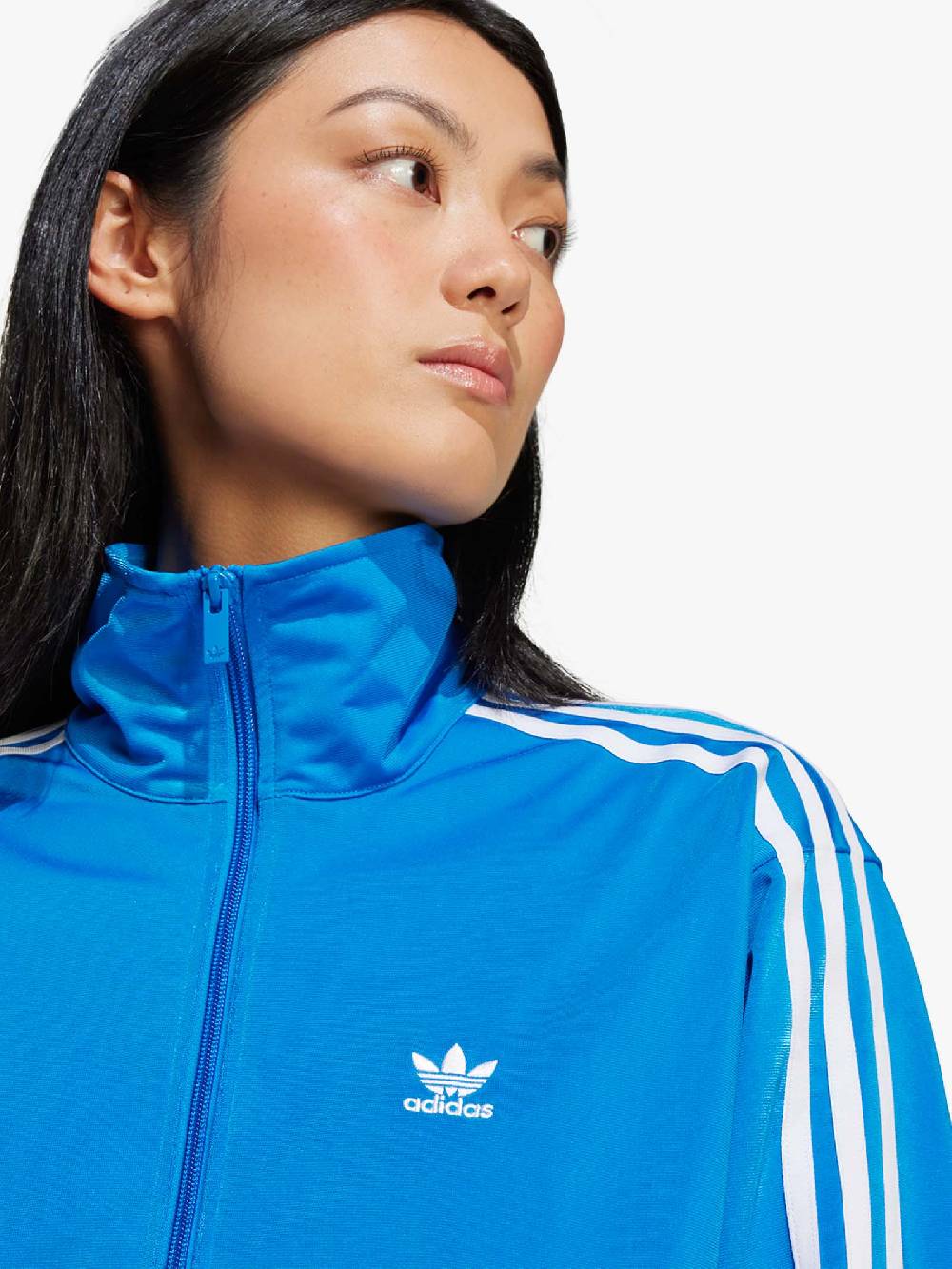 ADIDAS Felpa Girocollo Adicolor Classics Firebird IP0603 Donna Blu