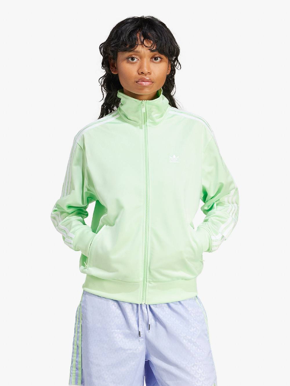 ADIDAS Felpa Girocollo Adicolor Classics Firebird IP0614 Donna Verde