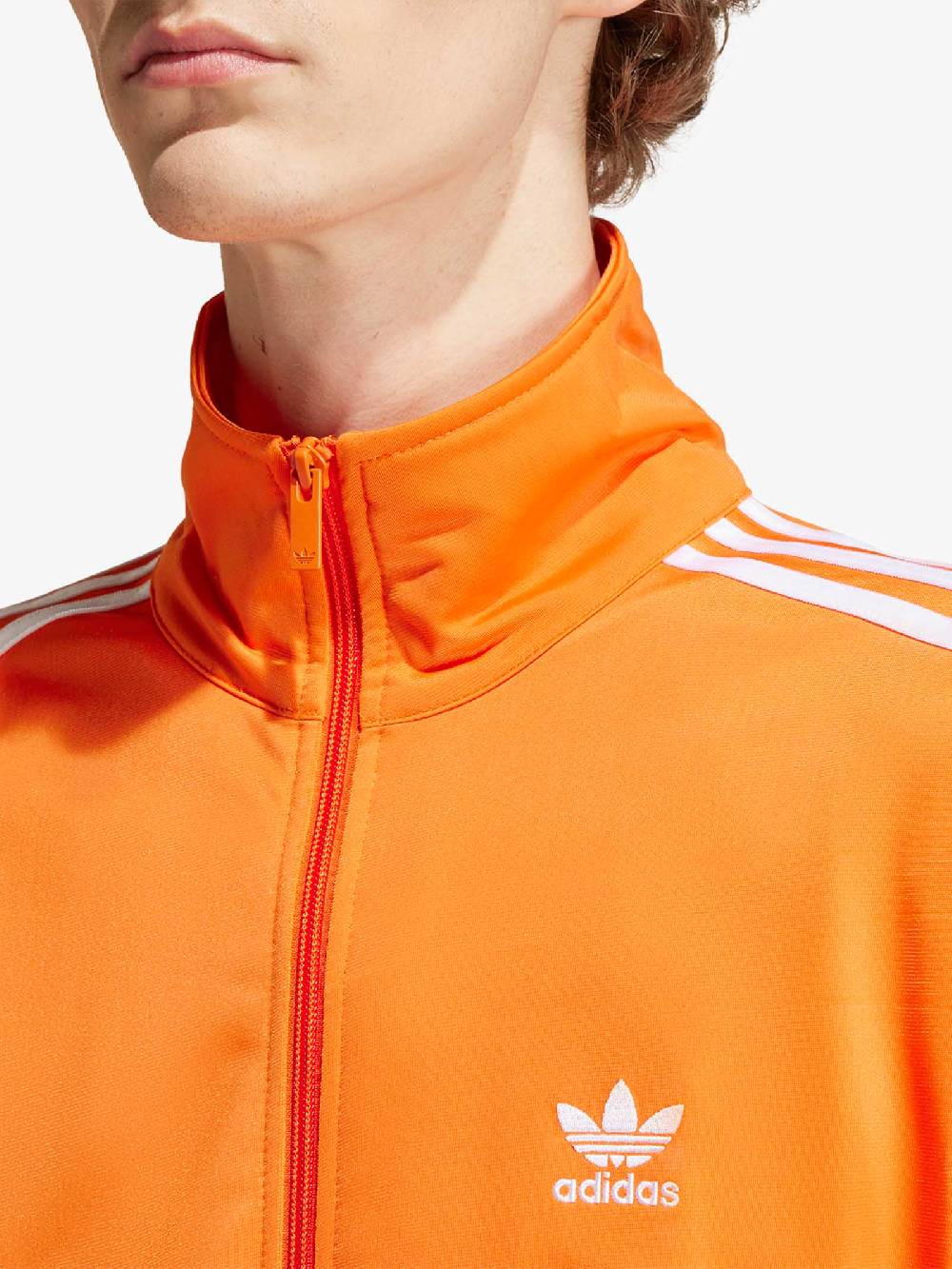 ADIDAS Felpa Girocollo Adicolor Classics Firebird IR9902 Uomo Arancione