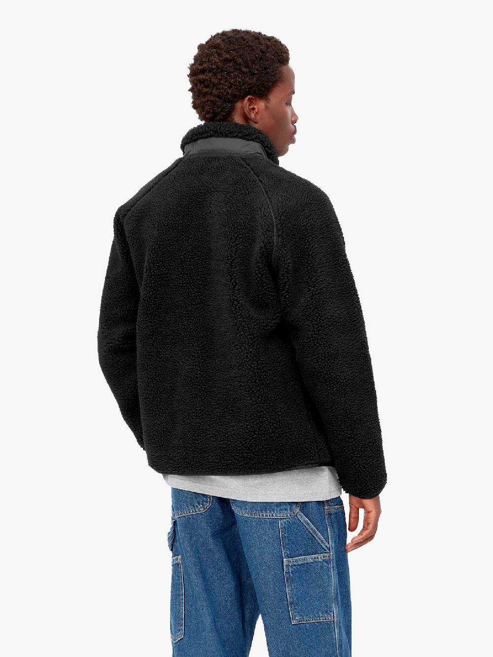 CARHARTT WIP Felpa Girocollo I025120_00E_XX Uomo Abbottonatura Frontale Nera