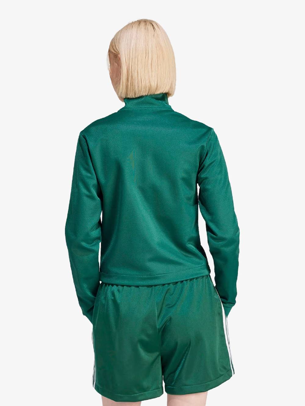 ADIDAS Felpa Girocollo Montreal Donna In Misto Cotone Verde