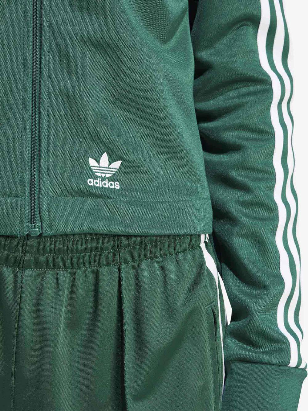 ADIDAS Felpa Girocollo Montreal Donna In Misto Cotone Verde