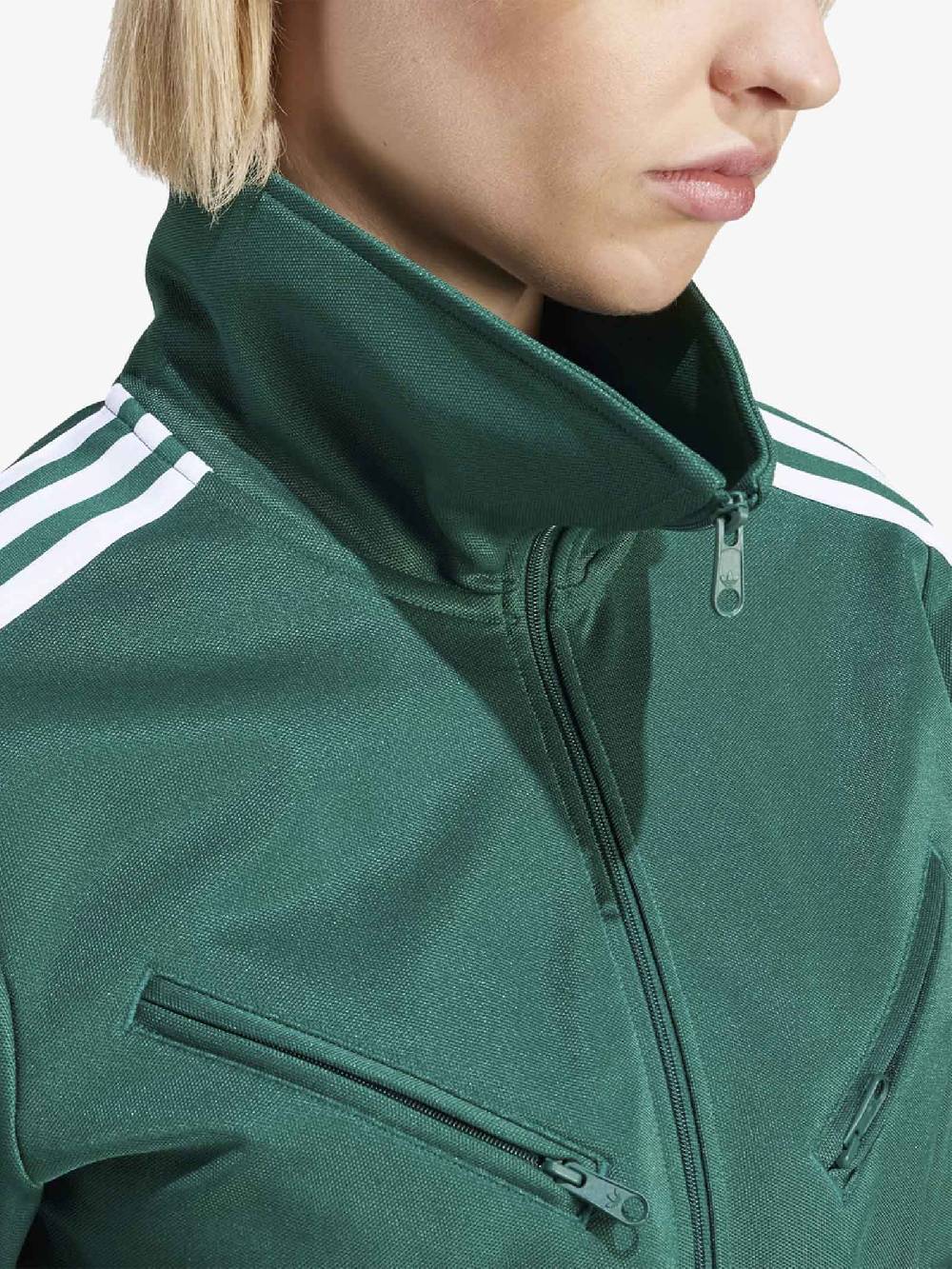 ADIDAS Felpa Girocollo Montreal Donna In Misto Cotone Verde