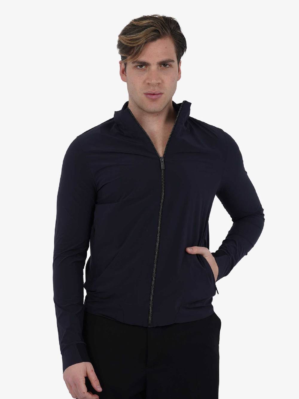 RRD ROBERTORICCIDESIGNS Felpe extralight full zip fleece 24154 uomo blu