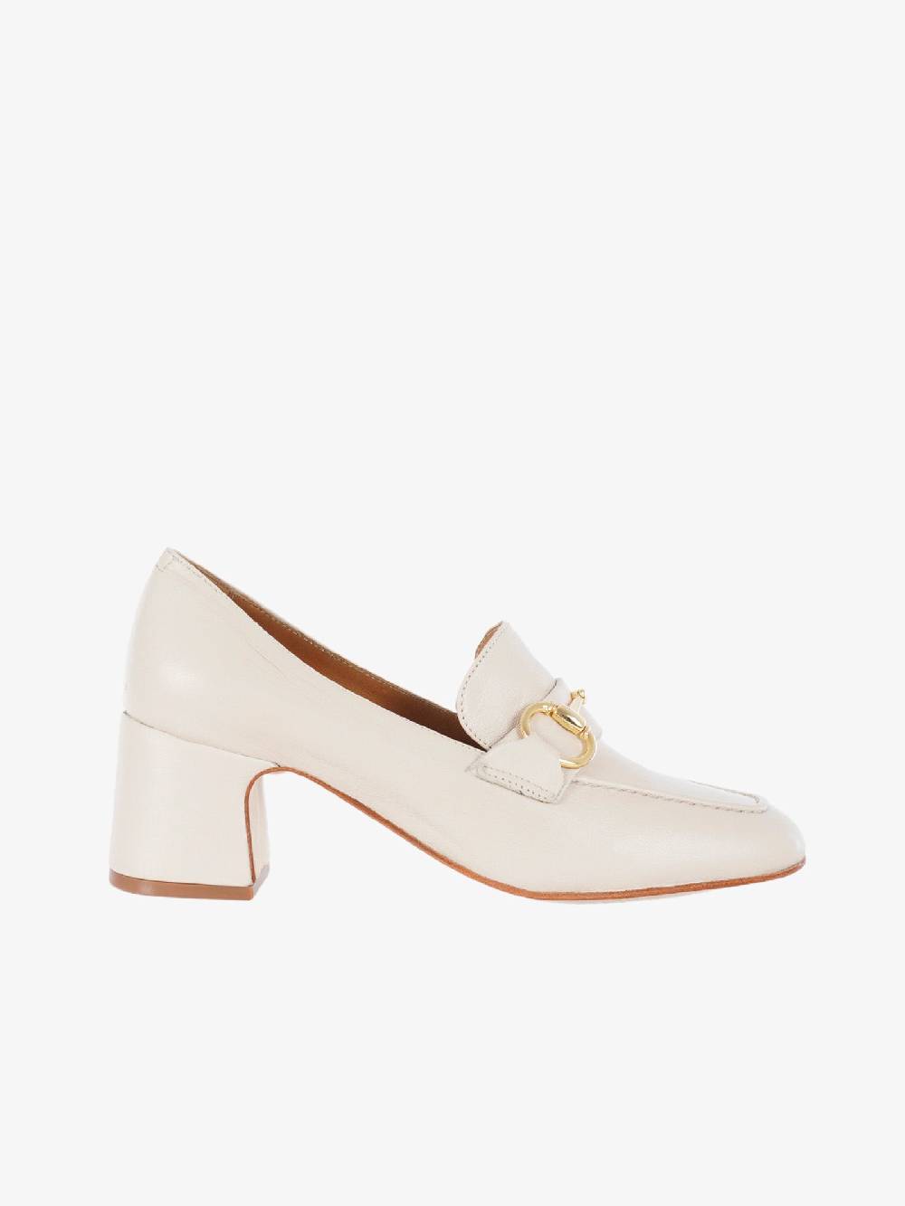 GARLANI Mocassini 252 Donna In Pelle Beige