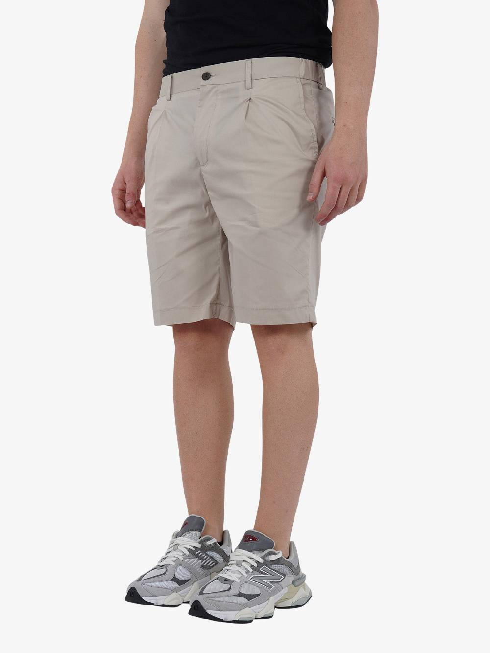 GAZZARRINI Bermuda PB505G Uomo Cotone Beige