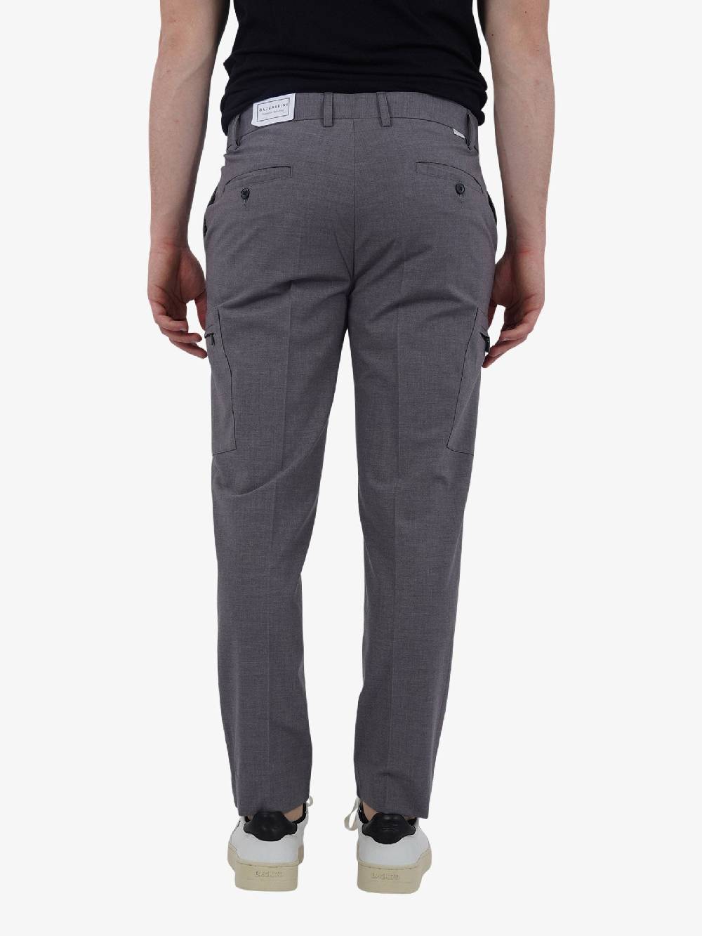 GAZZARRINI Pantalone Cargo PSE500G Uomo Grigio