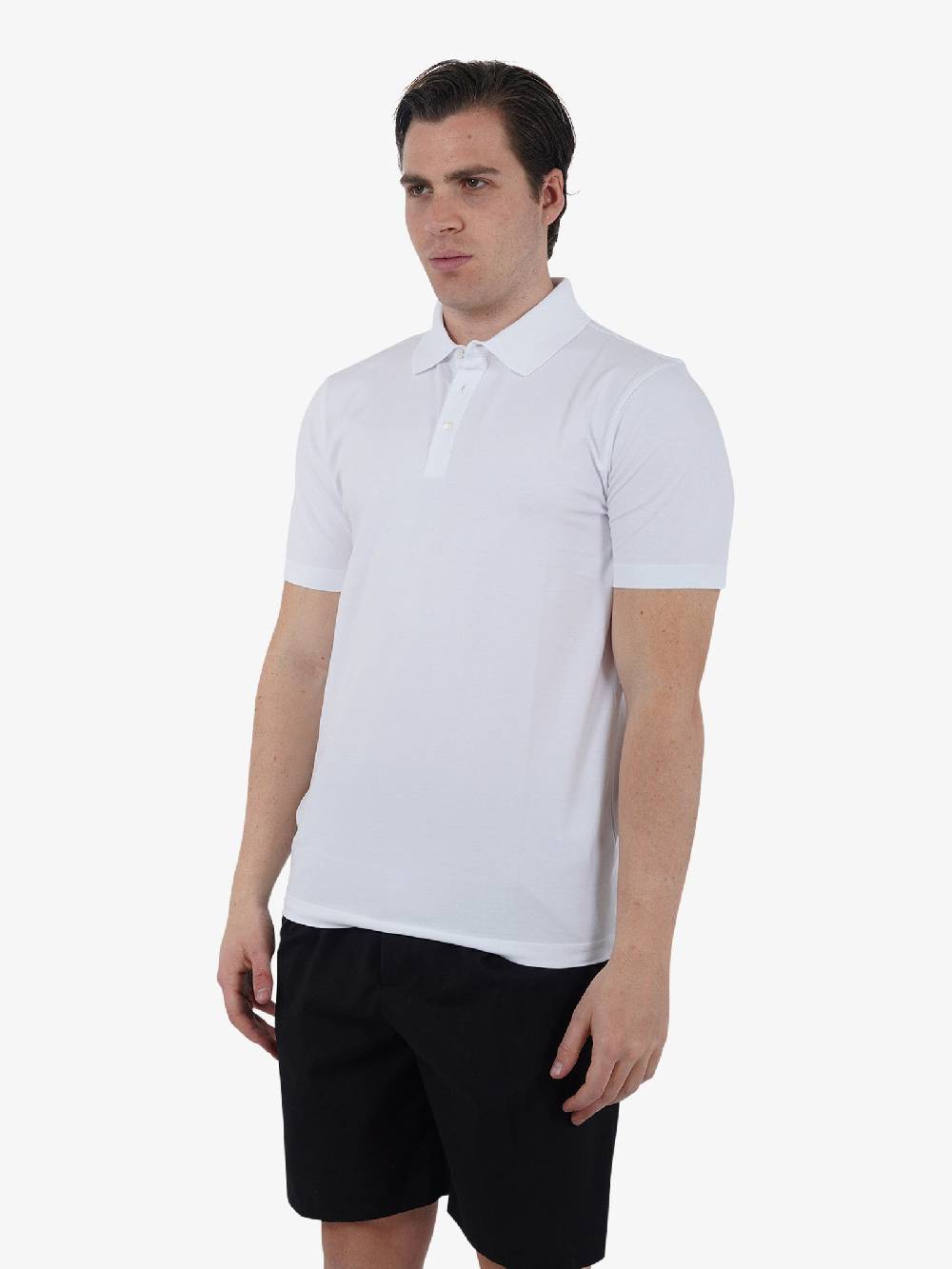 GAZZARRINI Polo PE31GR Uomo Cotone Bianco