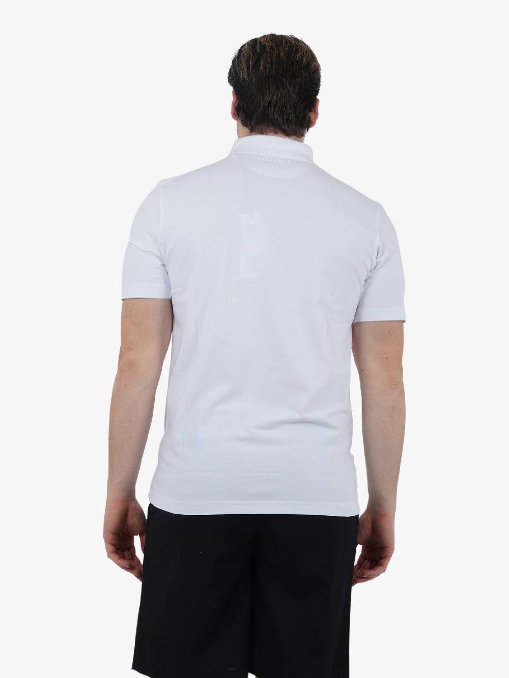 GAZZARRINI Polo PE31GR Uomo Cotone Bianco