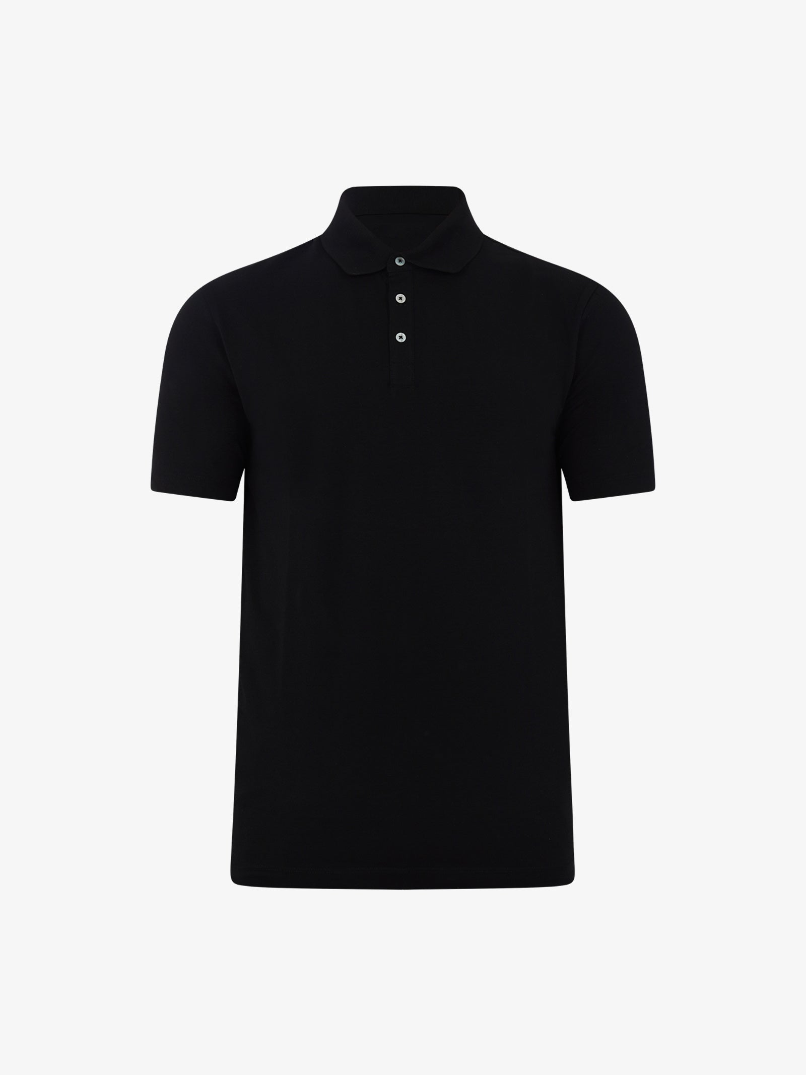 GAZZARRINI Polo PE31GR Uomo Cotone Nero